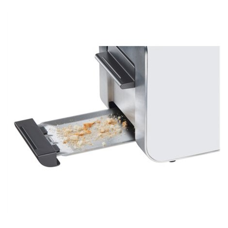 Bosch | TAT8611 | Toaster | Power 860 W | Number of slots 2 | Housing material Stainless steel | White/ silver - 3